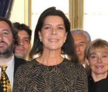 Caroline de Monaco remet des récompenses à de nombreux bénévoles à l'approche de la Fête Nationale. 18/11/09