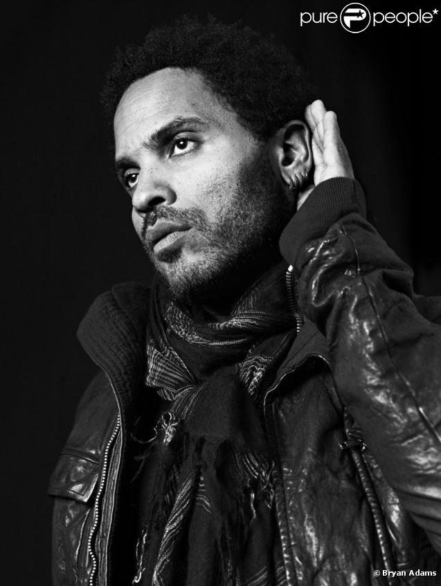 Lenny Kravitz pour le calendrier réalisé par Bryan Adams 