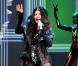 Fergie en plein show, à l'occasion du Victoria's Secret Fashion Show, qui s'est tenu au Lexington Armory de New York, le 19 novembre 2009.