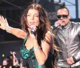 La charismatique Fergie, à l'occasion du Victoria's Secret Fashion Show, qui s'est tenu au Lexington Armory de New York, le 19 novembre 2009.