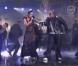 Timbaland, Nelly Furtado et SoShy chantent Morning after dark lors des American Music Awards à Los Angeles le 22 novembre 2009