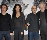 Thierry Frémont, Rachida Brakni et André Dossulier à l'avant-première du film  Une affaire d'Etat , le 23 novembre 2009 à Paris.