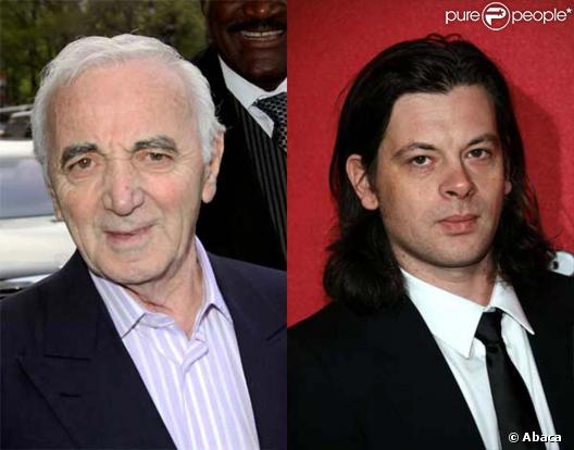 Charles Aznavour et Benjamin Biolay se rencontrent pour  Paris Match , parution le 26 novembre 2009 !