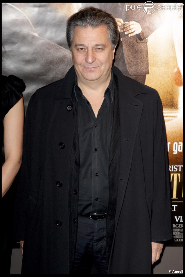 Christian Clavier lors de la première de La Sainte Victoire à l'Ugc de Bercy à Paris le 30 novembre 2009