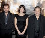 Clovis Cornillac, Vimala Pons et Christian Clavier lors de la première de La Sainte Victoire à l'Ugc de Bercy à Paris le 30 novembre 2009
