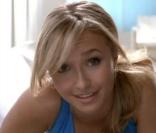 Hayden Panettiere dans le making of Neutrogena