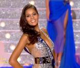Miss Quercy-Rouergues, finaliste à l'élection de Miss France 2010, en tenue de grand couturier... Des robes signées Zuhair Murad.