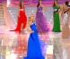 Miss Rhône-Alpes, finaliste à l'élection de Miss France 2010, en tenue de grand couturier... Des robes signées Zuhair Murad.
