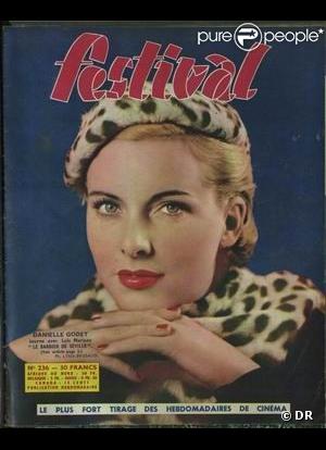 Danielle Godet fait la couverture de la revue Festival  