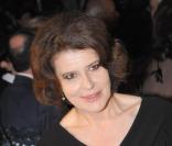 Fanny Ardant lors de la soirée Dior au palace Es Saadi durant le festival du film de Marrakech le 5 décembre 2009
