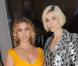 Vahina Giocante et Clotilde Courau lors de la soirée Dior au palace Es Saadi durant le festival du film de Marrakech le 5 décembre 2009