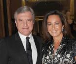 Sidney Toledano et sa femme Katia lors de la soirée Dior au palace Es Saadi durant le festival du film de Marrakech le 5 décembre 2009