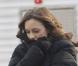 Leighton Meester sur le tournage de Gossip Girl , le 7 décembre 2009 à New York