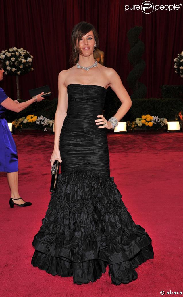 Jennifer Garner en Oscar de la renta à la cérémonie des Oscars 2008