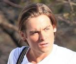 Kevin Zegers sur le tournage de Gossip Girl à New York, le 8 décembre 2009