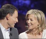 Marc-Olivier Fogiel et son amie Claire Chazal en 2008.