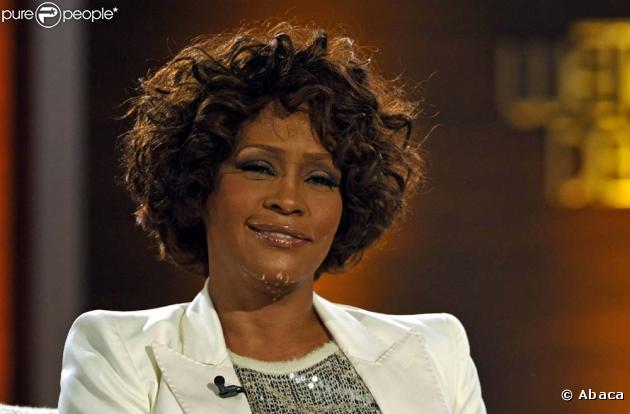 Whitney Houston en Allemagne, le 5 octobre 2009.