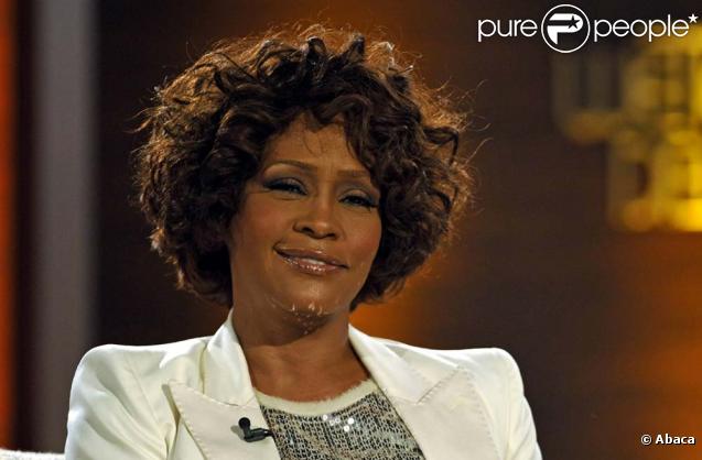 Whitney Houston en Allemagne, le 5 octobre 2009.