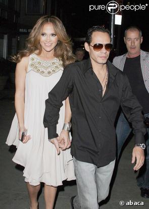 Jennifer Lopez et Marc Anthony