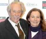 Soirée du Gucci Masters 2009, le vendredi 11 décembre : Jean Rochefort et sa femme 