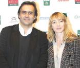 Soirée du Gucci Masters 2009, le vendredi 11 décembre : Emmanuelle Chain et sa femme 