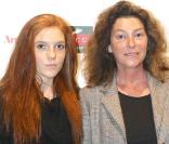 Soirée du Gucci Masters 2009, le vendredi 11 décembre : Florence Arthaud et sa fille 