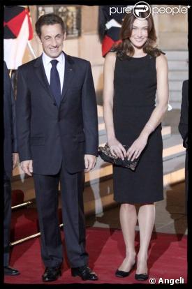 Nicolas Sarkozy et Carla Bruni