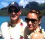 Alyssa Milano et David Bugliari mariés le 15 septembre 2009... Voici une photo de leur lune de miel ! 