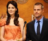 Michelle Monaghan et Chris O'Donnell ont annoncé les nominations pour les 16e Screen Actors Guild Awards, à Los Angeles, le 17 décembre 2009.