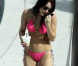 Miley Cyrus, le 3 décembre, au Fountainebleau Hotel de Miami.