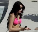 Miley Cyrus, le 3 décembre, au Fountainebleau Hotel de Miami.