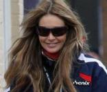 Elle Macpherson à Aspen avec son nouvel amoureux. Le 22/12/09