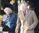 Le prince Charles et Camilla Parker Bowles assistaient hier à la messe de Noël en compagnie de la reine Elizabeth II à l'église St Mary Magdalene.