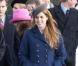 La princesse Eugenie assistait hier à la messe de Noël en compagnie de la reine Elizabeth II à l'église St Mary Magdalene.