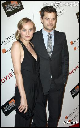 Diane Kruger et Joshua Jackson lors de la soirée "Hamilton behind the Camera" en novembre 2009