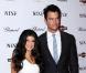 Fergie des Black Eyed Peas et son mari Josh Duhamel lors de la première à New York de Nine en décembre 2009 