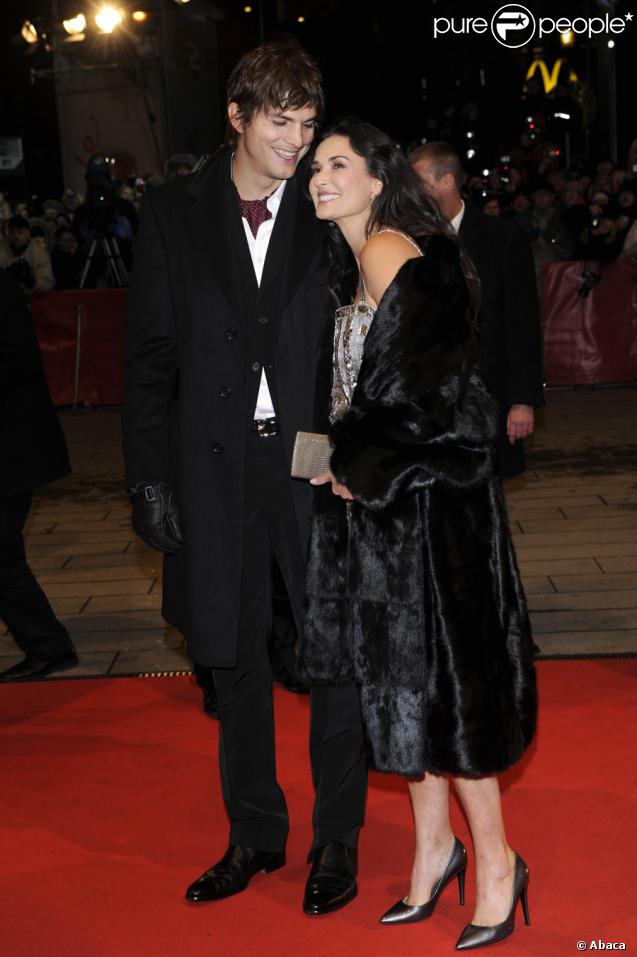 Ashton Kutcher et Demi Moore lors du festival de Berlin en février 2009 