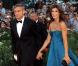 George Clooney et sa sublime Elisabetta Canalis lors de la Mostra de Venise 
