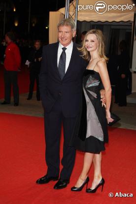 Harrison Ford et Calista Flockhart à Deauville en septembre 2009
