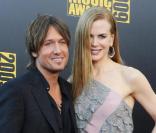 Keith Urban et Nicole Kidman lors des American Music Awards à Los Angeles en novembre 2009 