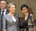 Rachida Dati quitte la place Vendôme... avec le sourire !