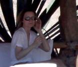 Michelle Pfeiffer profite de ses vacances en famille au Mexique le 21 décembre 2009
