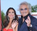 Flavio Briatore et sa femme Elisabetta Gregoraci