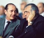 Jacques Chirac et Philippe Séguin en 1997 