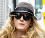 Blake Lively sur le tournage de Gossip Girl à New York le 8 janvier 2010