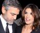 George Clooney et la belle Elisabetta Canalis, à l'occasion du gala de la National Board of Review of Motion Pictures Awards, qui s'est tenu au Cipriani de New York, le 12 janvier 2010.