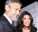 George Clooney et la belle Elisabetta Canalis, à l'occasion du gala de la National Board of Review of Motion Pictures Awards, qui s'est tenu au Cipriani de New York, le 12 janvier 2010.