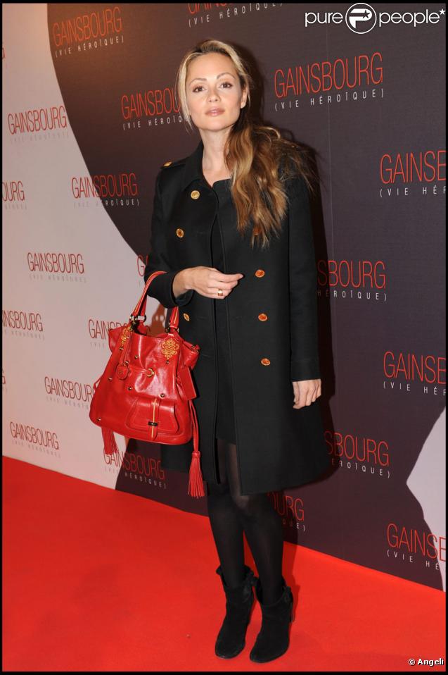 Béatrice Rosen lors de la première du film Gainsbourg (vie héroïque) à Paris le 14 janvier 2010 