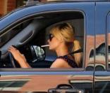 Paris Hilton à Beverly hills, le 14 janvier 2010
