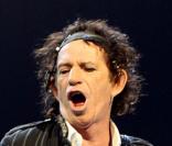 Keith Richards sur scène avec les Rolling Stones